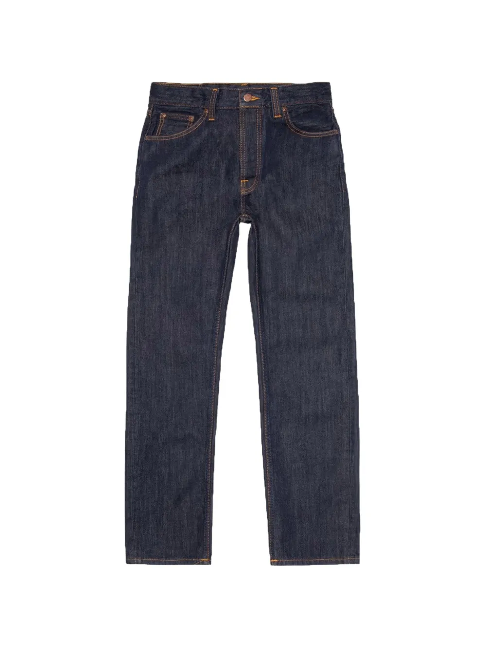 Nudie Jeans contrast-stitch jeans - Blu