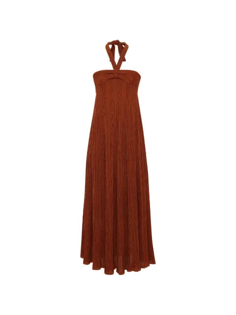 ZIMMERMANN Indra halter-neck dress