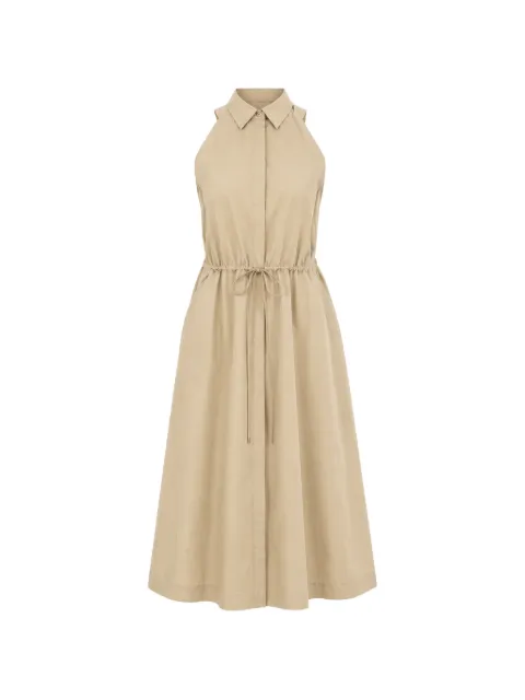 BOSS vestido midi con cordones