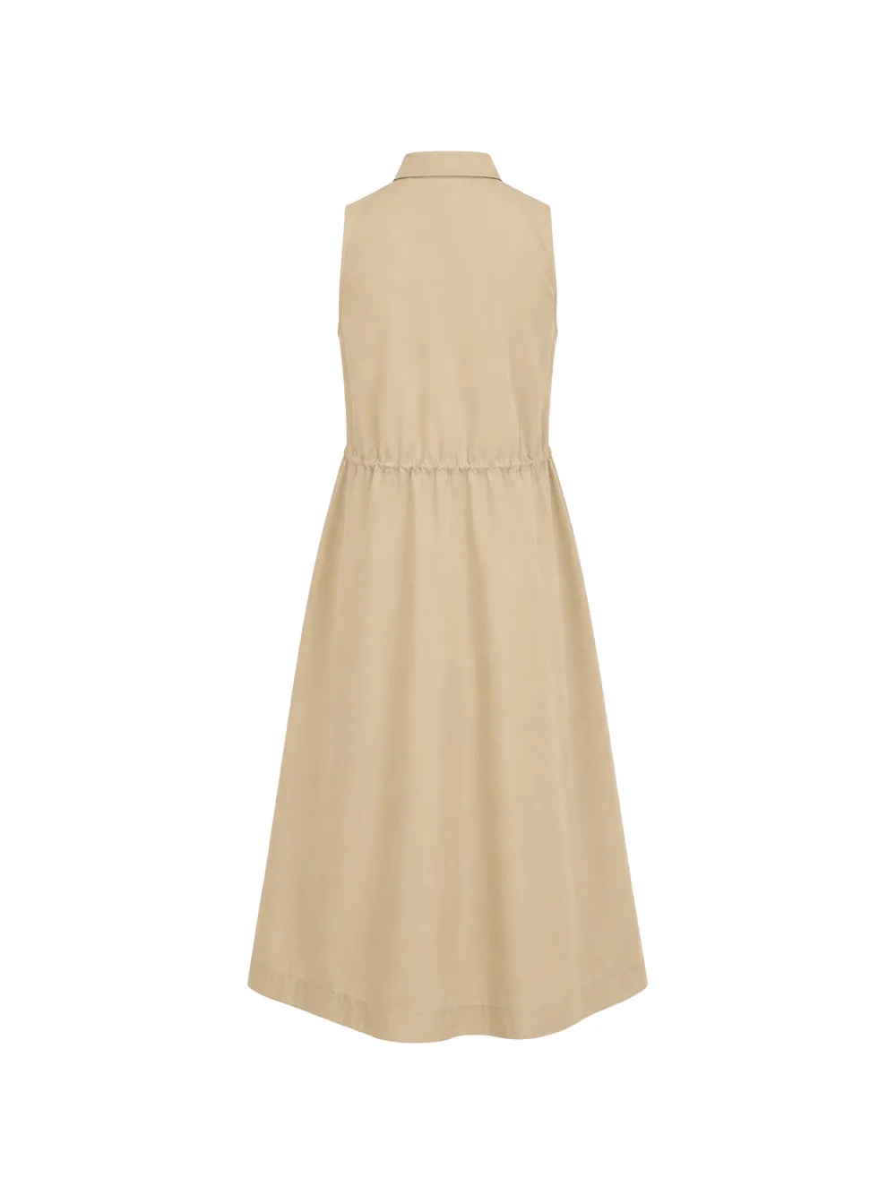 BOSS Jurk met trekkoordtaille Beige