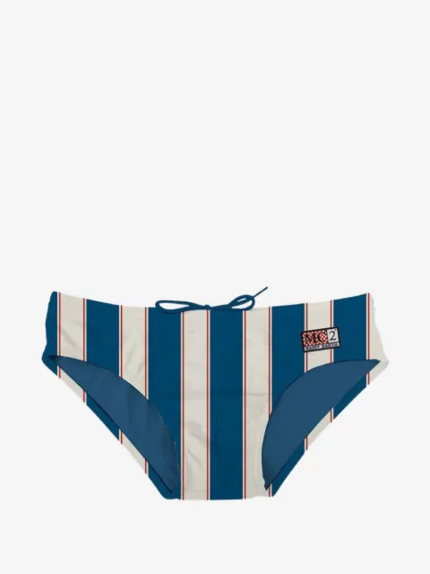 MC2 Saint Barth Cayo striped swimming trunks