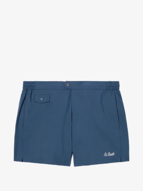 MC2 Saint Barth Capferrat logo-embroidered shorts