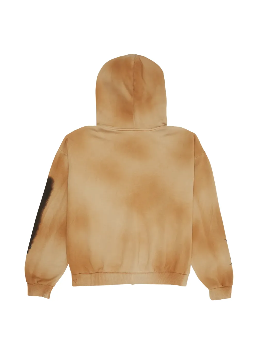 Nike x Cactus Jack by Travis Scott x Fragment hoodie met tie-dye print Beige