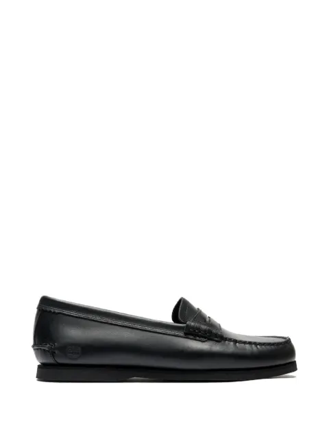 Timberland logo-embossed penny loafers