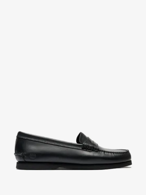 Timberland logo-embossed penny loafers