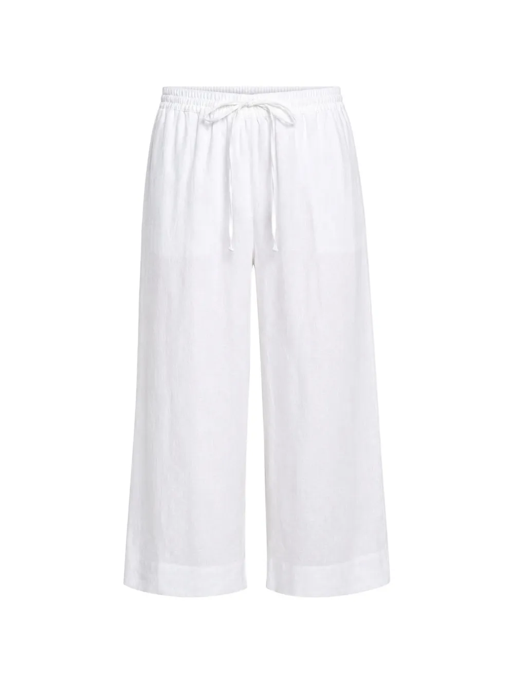 DKNY drawstring wide-leg trousers - Bianco