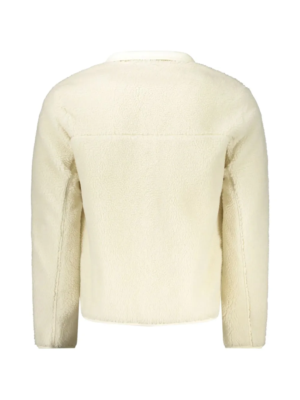 Napapijri Fleece jack met logopatch Beige