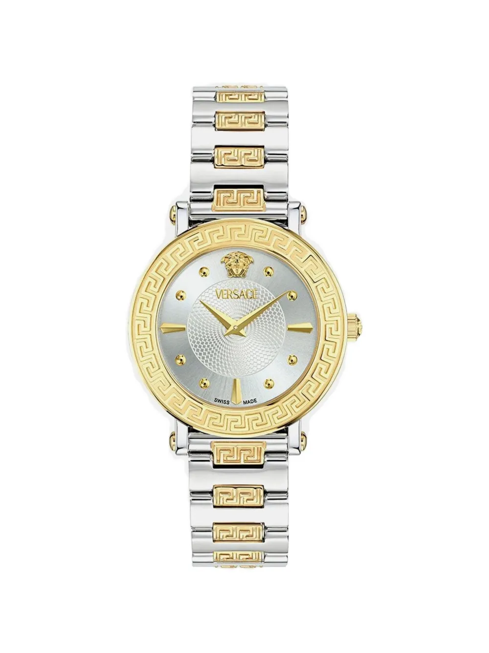 Versace Orologio Greca Sphere 35mm - Argento