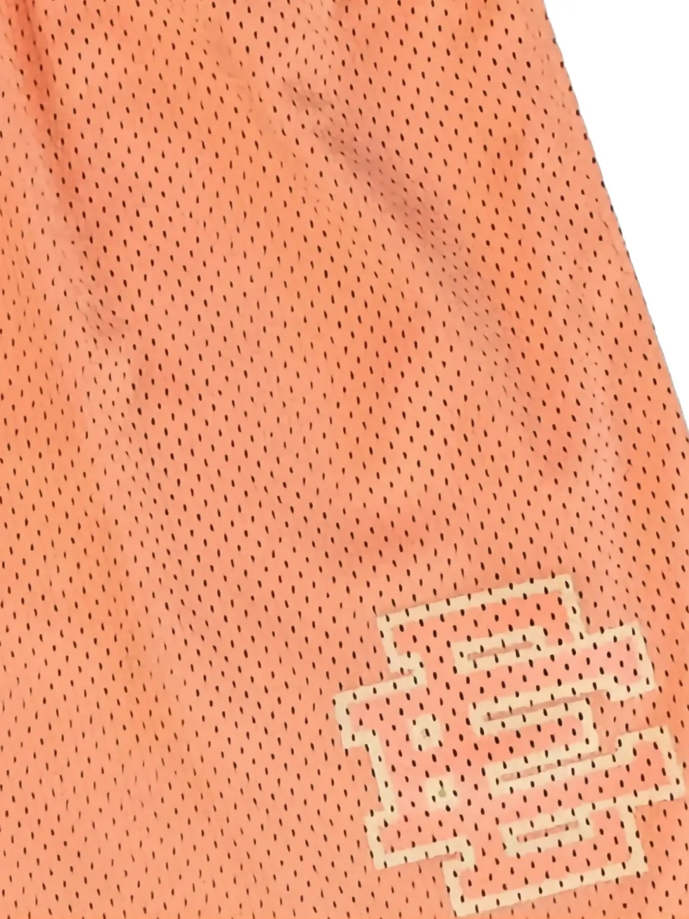 ERIC EMANUEL Shorts met logoprint Oranje