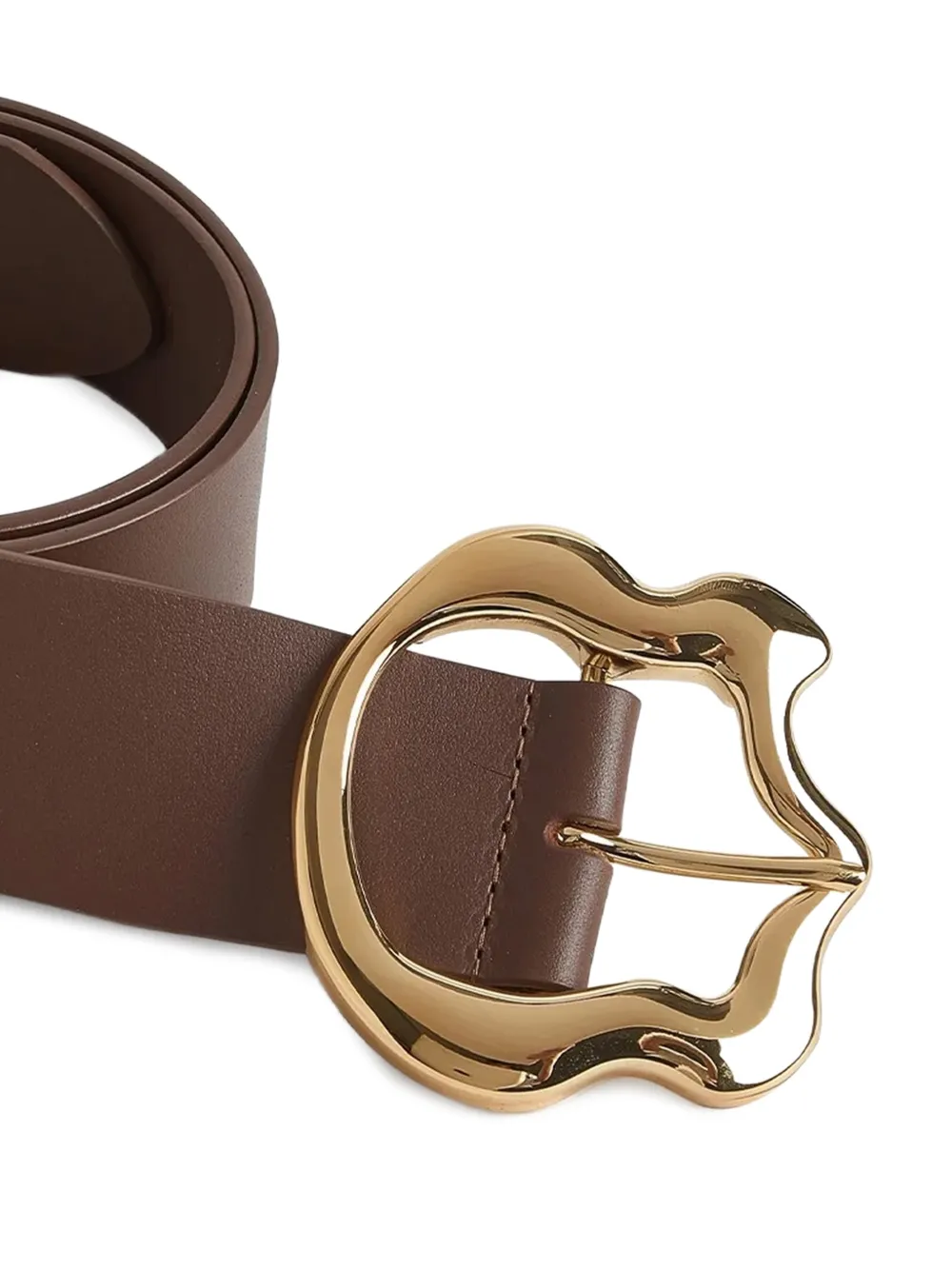 Cynthia Rowley Riem met kenmerkende gesp Bruin