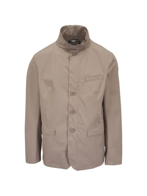 Herno high-neck button-up jacket