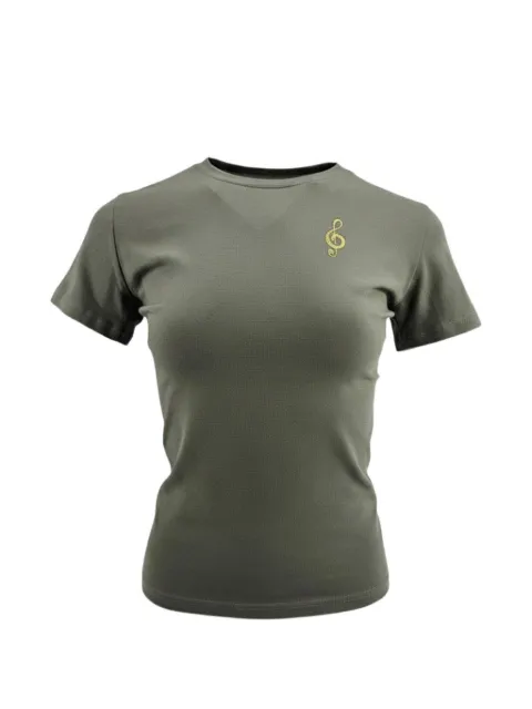 Madison Maison playera con cuello redondo