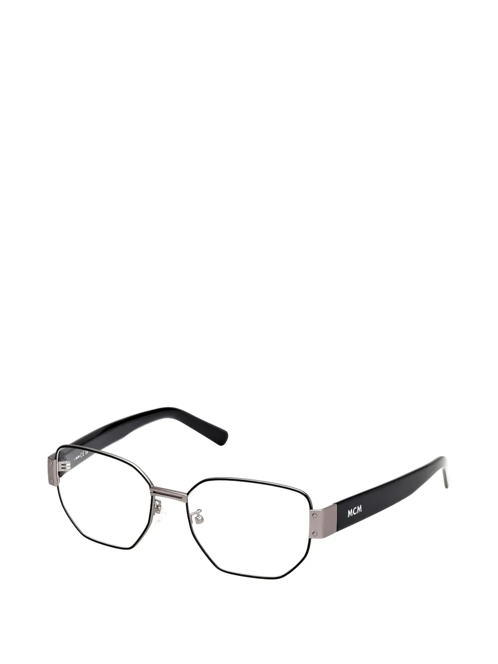 MCM Bril met geometrisch montuur Zwart