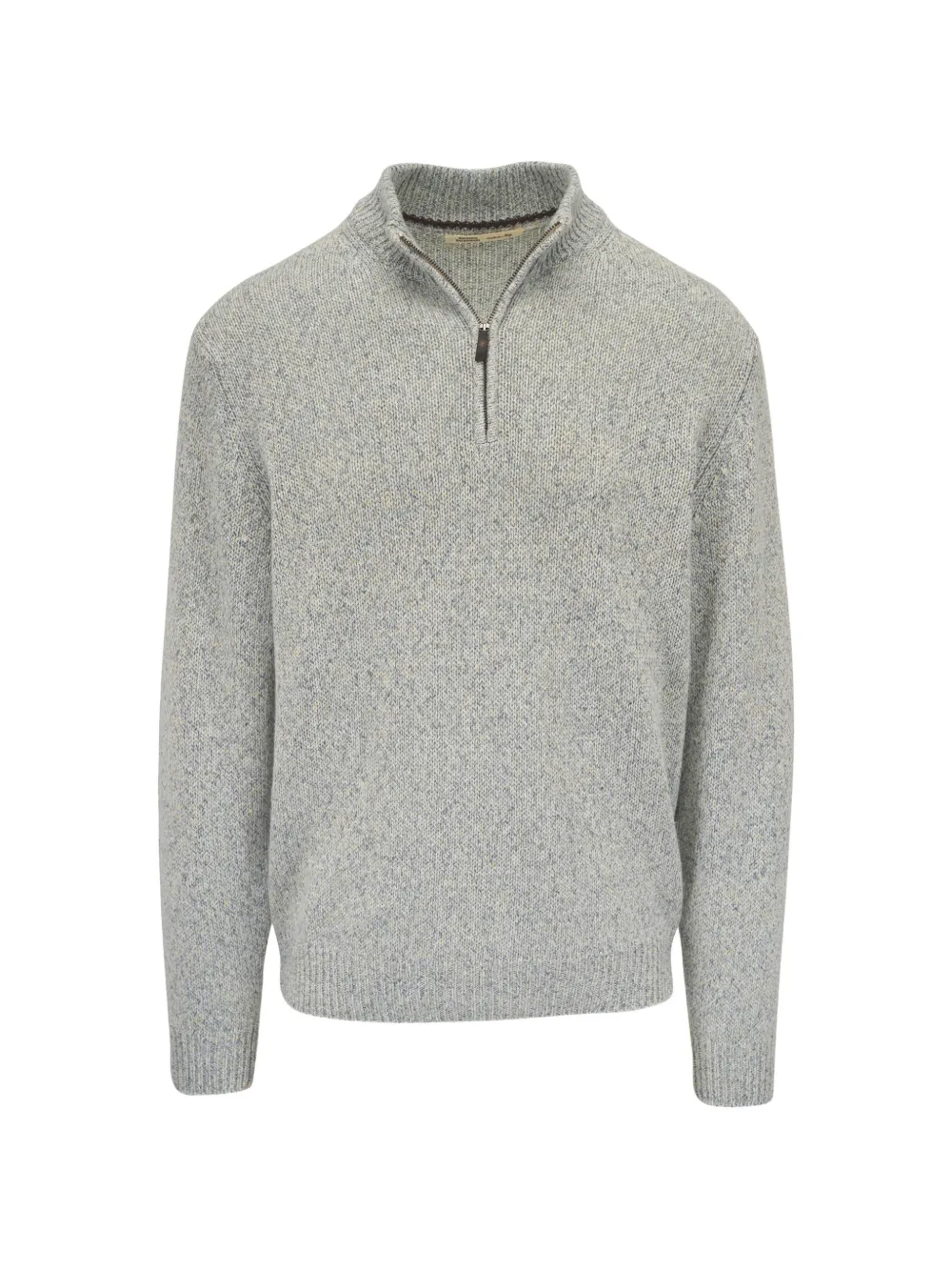 Maurizio Baldassari half-zip knit sweater - Grigio