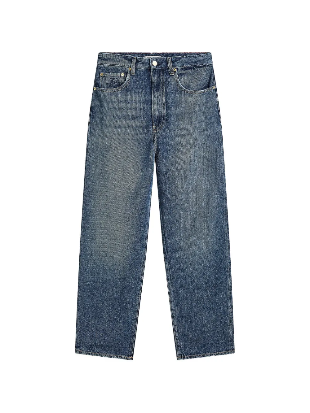 Tommy Hilfiger barrel-leg jeans - Blue