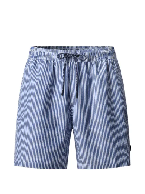 Hackett London Bermuda de praia listrada de anarruga