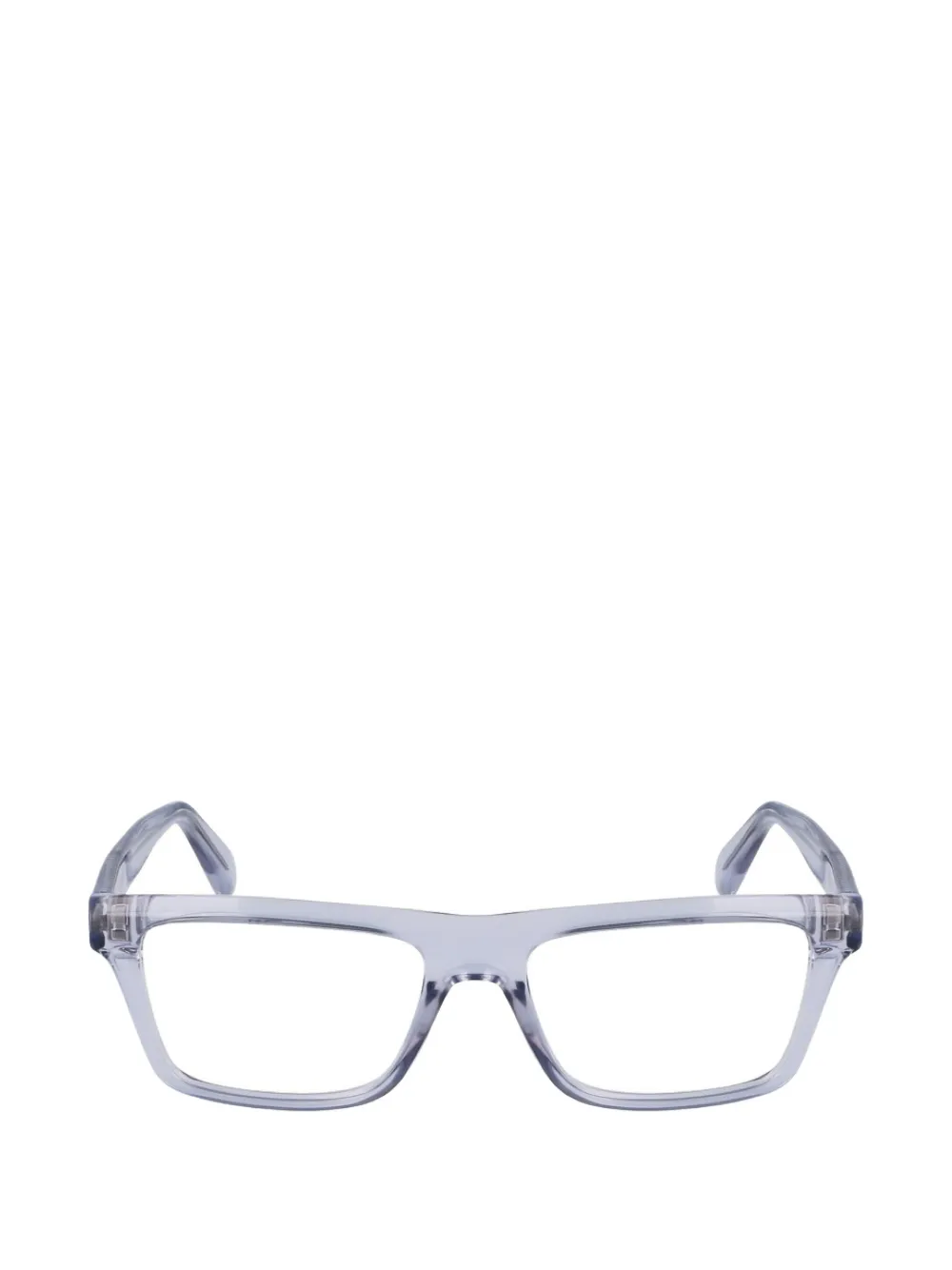 Ferragamo Rectangle-frame Glasses In Gray