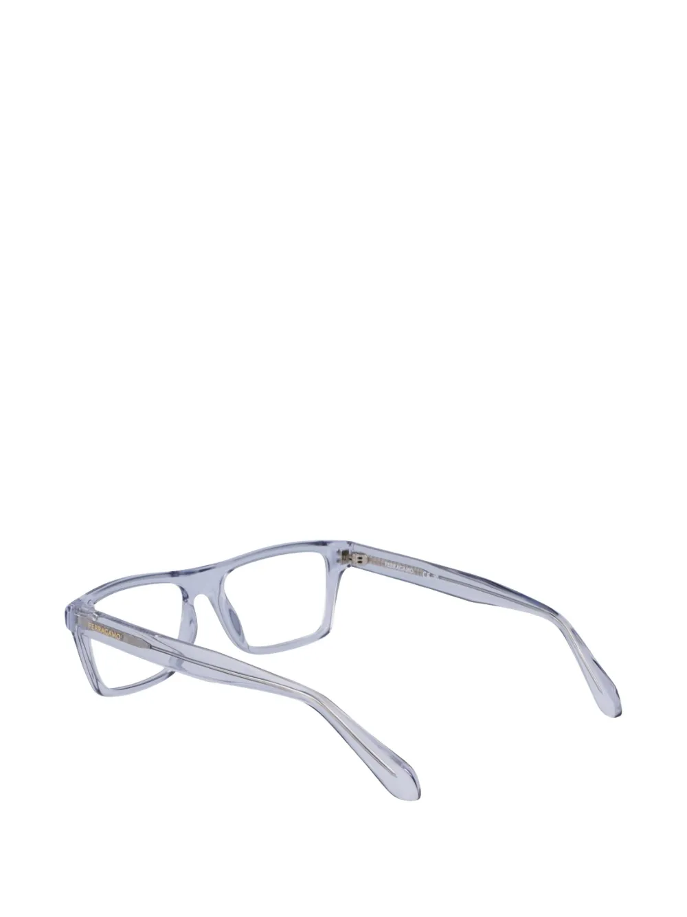 Ferragamo Rectangle-frame Glasses In Gray