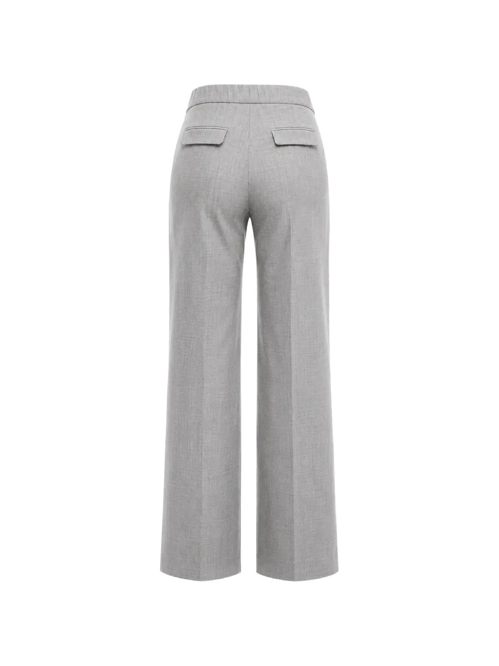  Ql2 Pantalones Sabina Rectos - Gris 