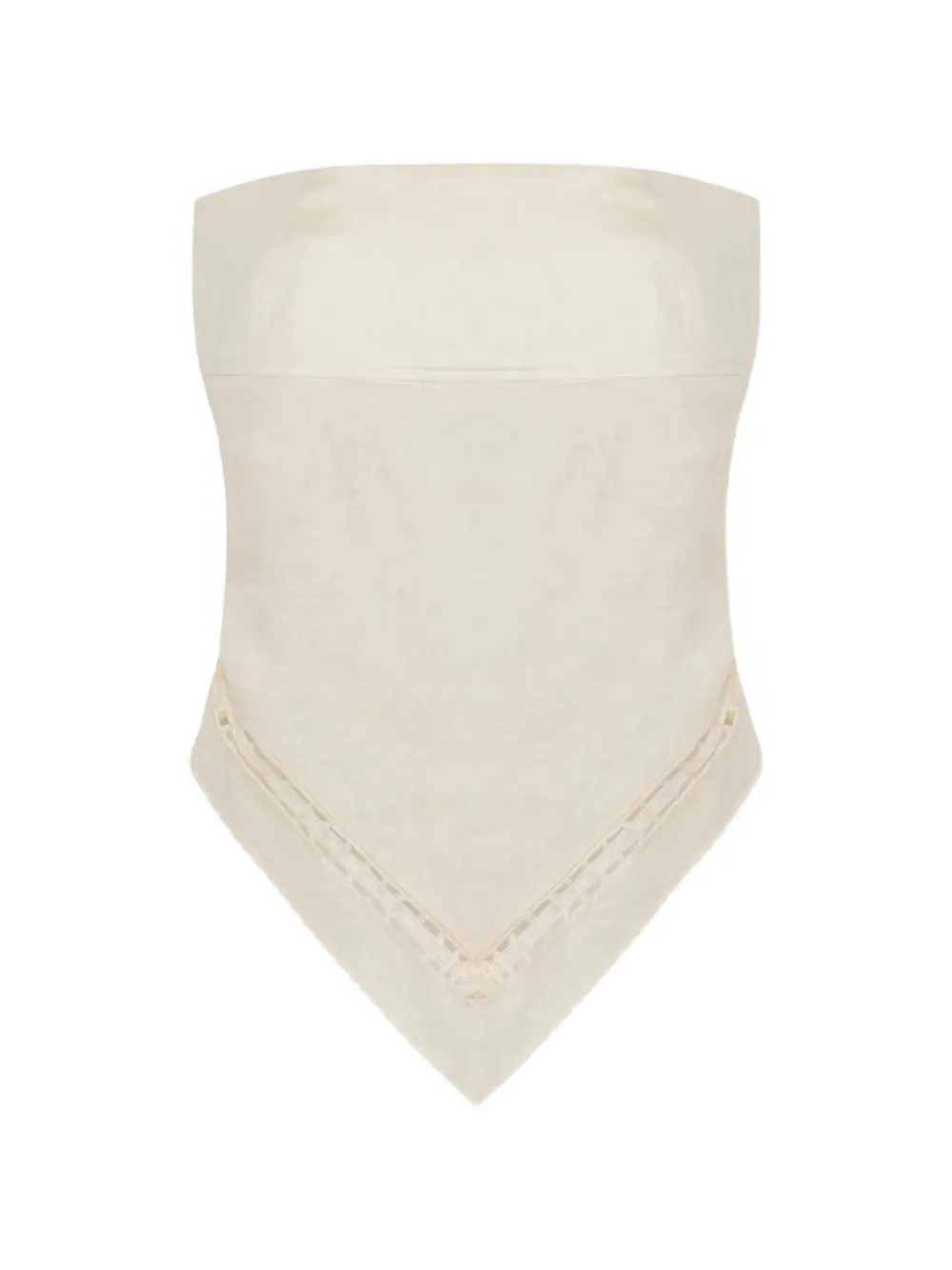 Simkhai Lahni cutout strapless top - Toni neutri