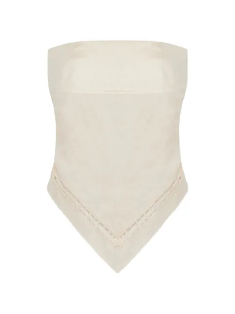 Simkhai Top senza spalline Lahni con cut-out
