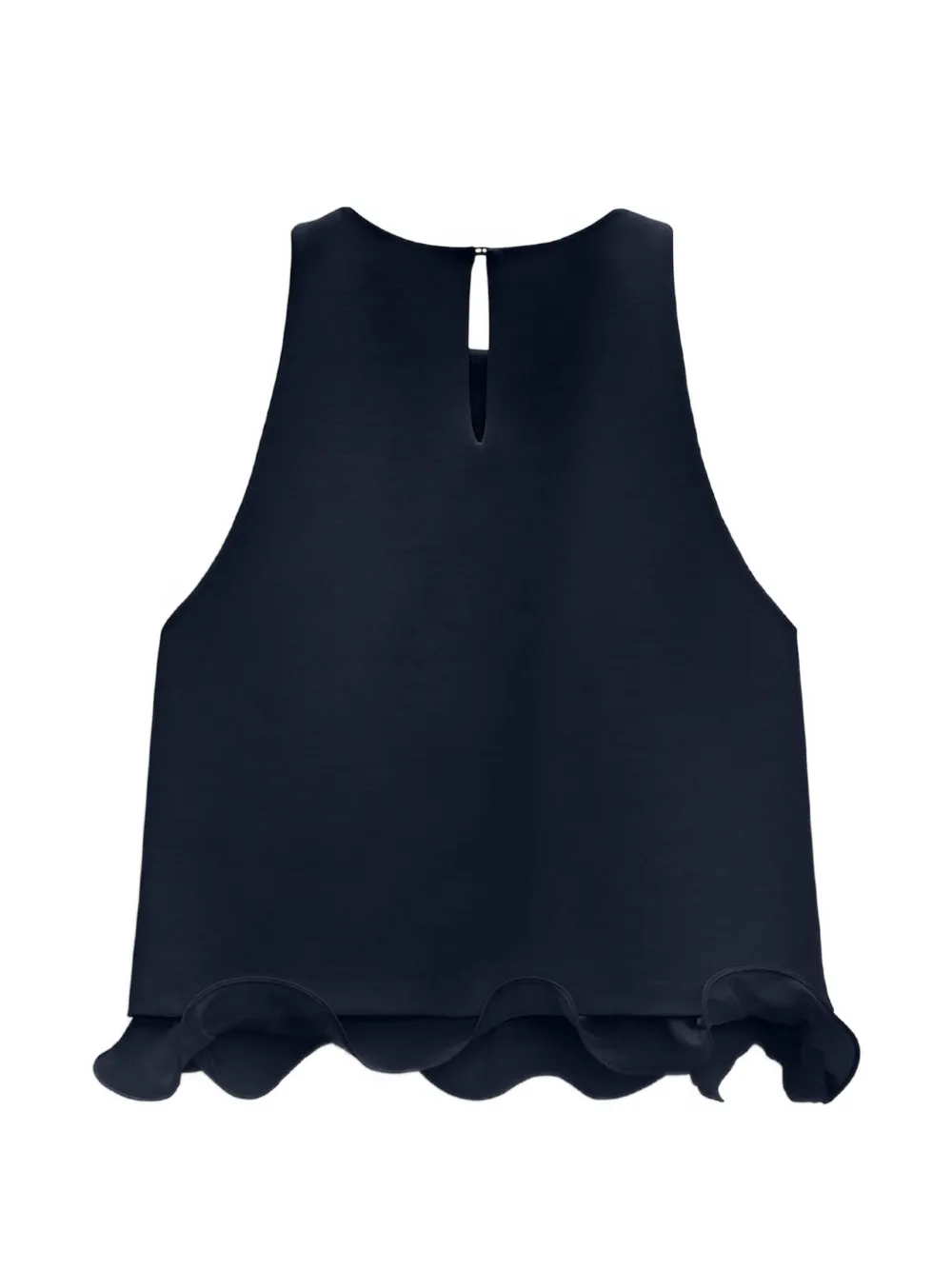 Dorothee Schumacher Emotional Essence top met ruches Blauw