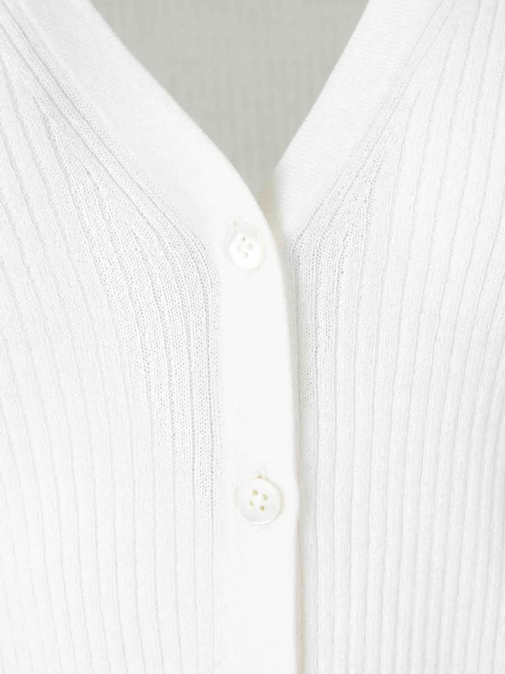 Dorothee Schumacher Ribgebreid vest Wit