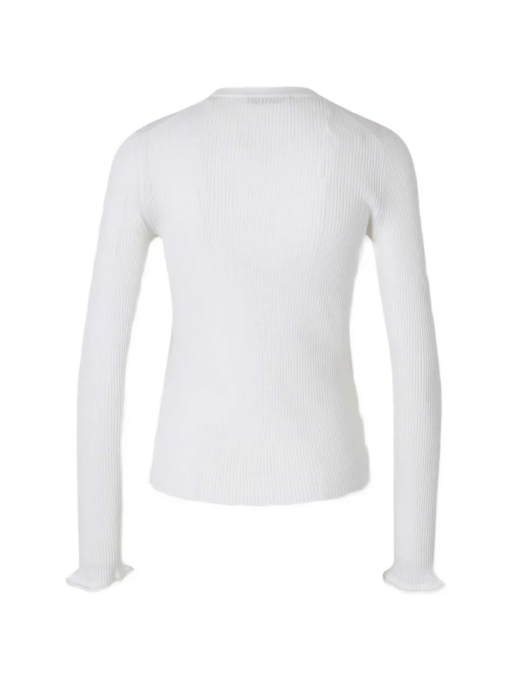 Dorothee Schumacher Ribgebreid vest Wit