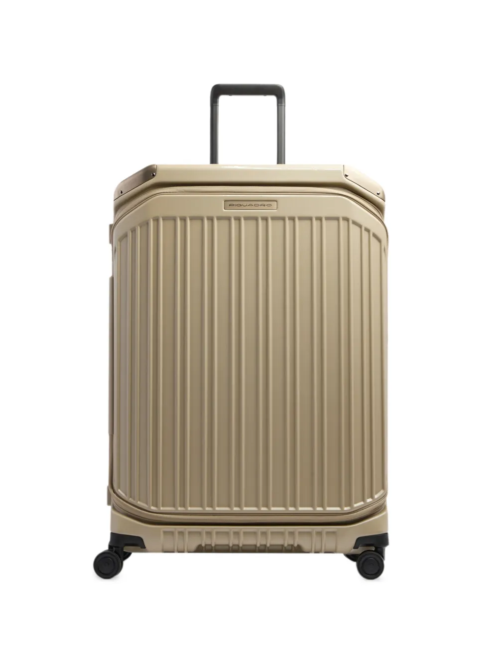 PIQUADRO large expandable dual-opening suitcase - Toni neutri