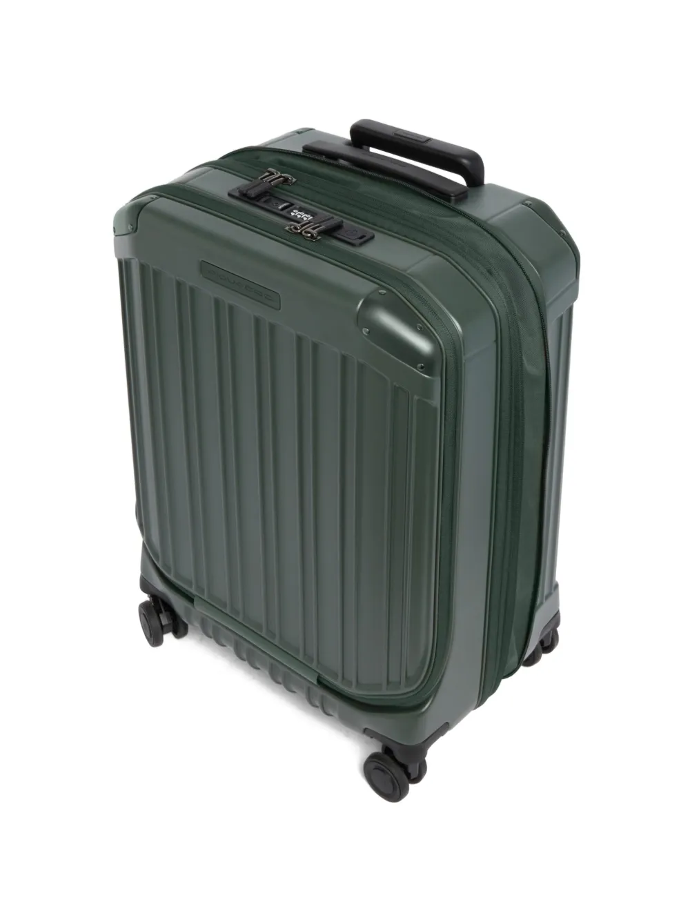 PIQUADRO Rolkoffer met dubbele opening Groen