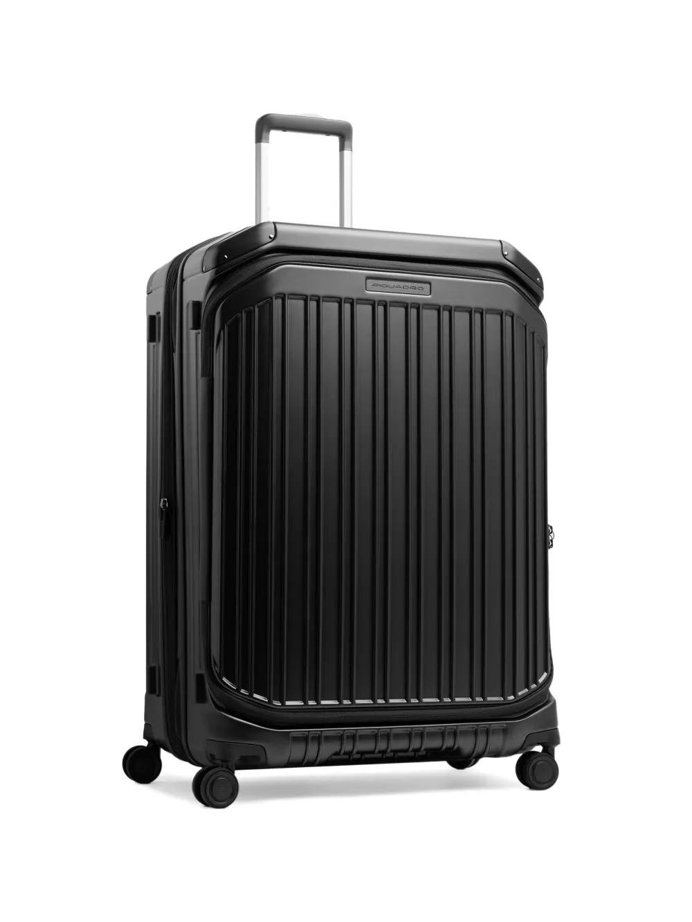 PIQUADRO large expandable dual-opening suitcase - Nero