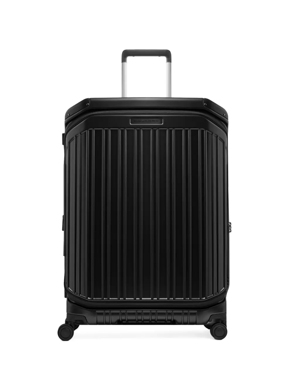 PIQUADRO large expandable dual-opening suitcase - Nero