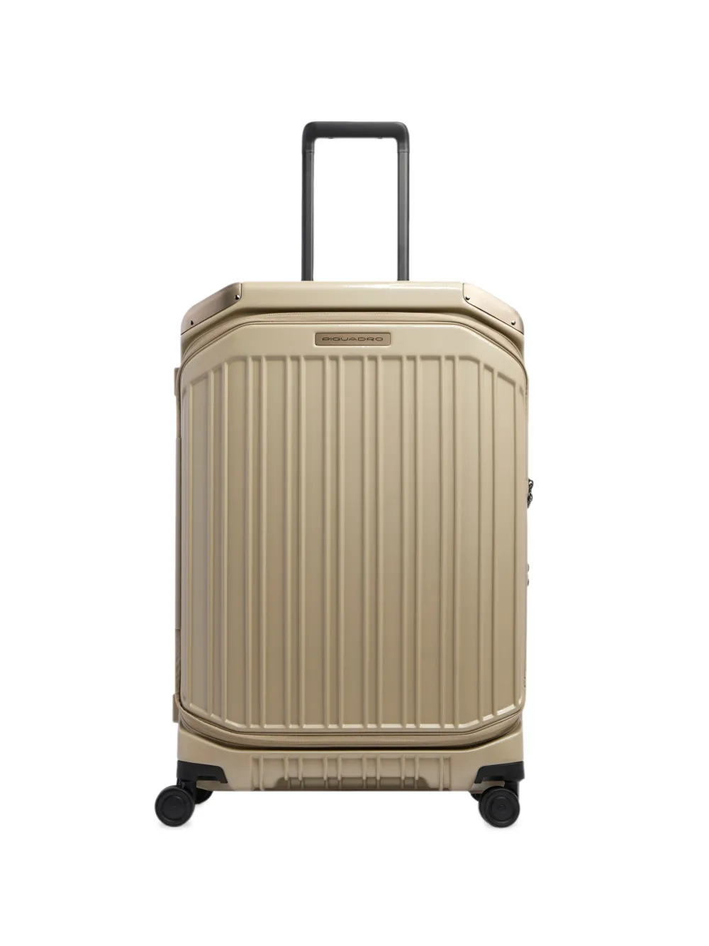 PIQUADRO medium expandable hardside suitcase - Toni neutri
