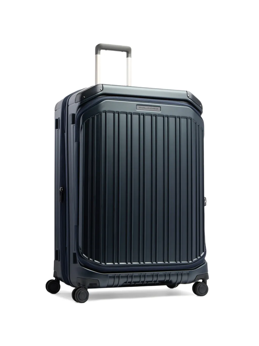 PIQUADRO large expandable four-wheel suitcase - Blu