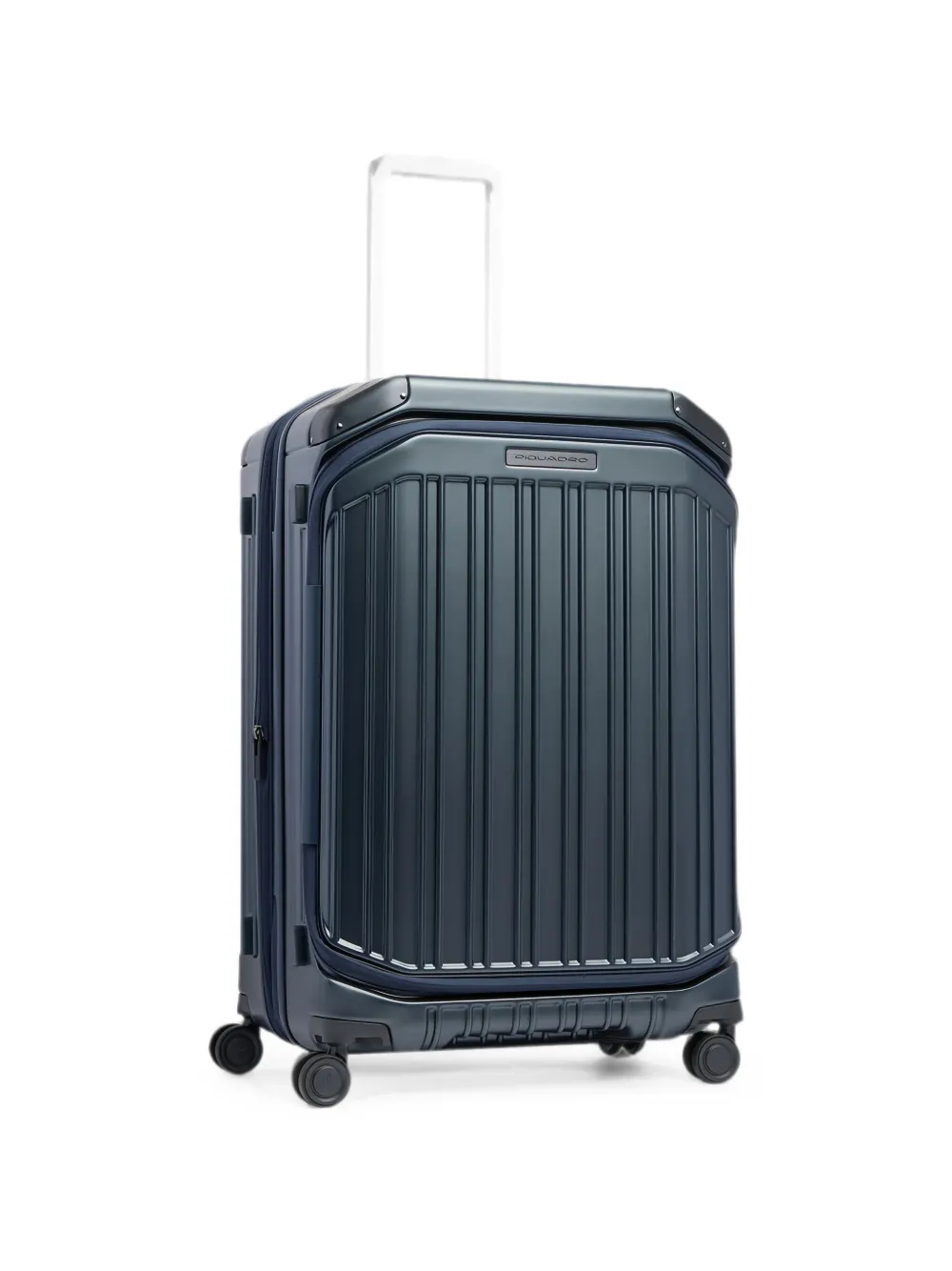  Piquadro Medium Expandable Hardside Suitcase - Azul 