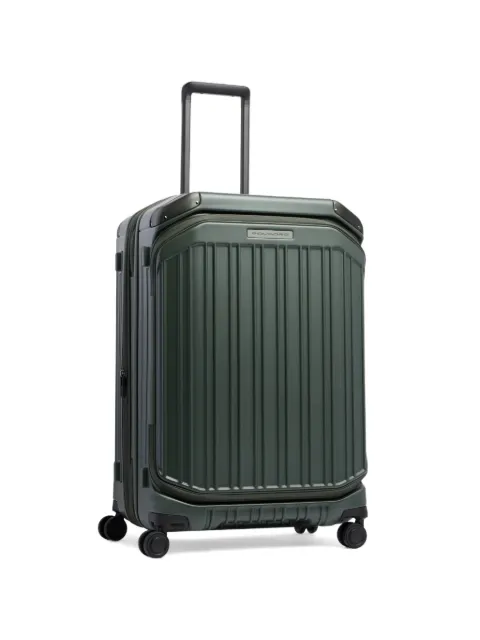 PIQUADRO medium expandable hardside suitcase