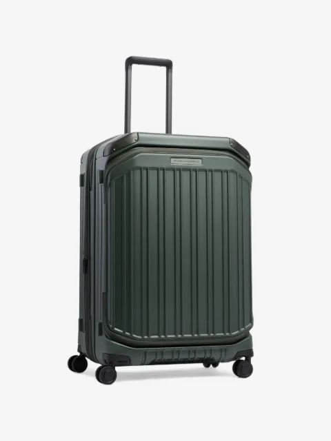 PIQUADRO medium expandable hardside suitcase