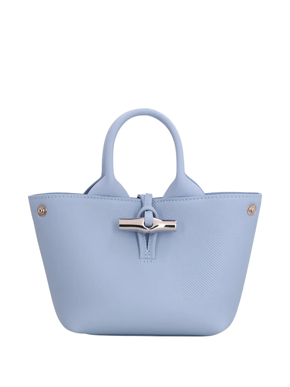 Longchamp large Le Roseau tote bag - Blue