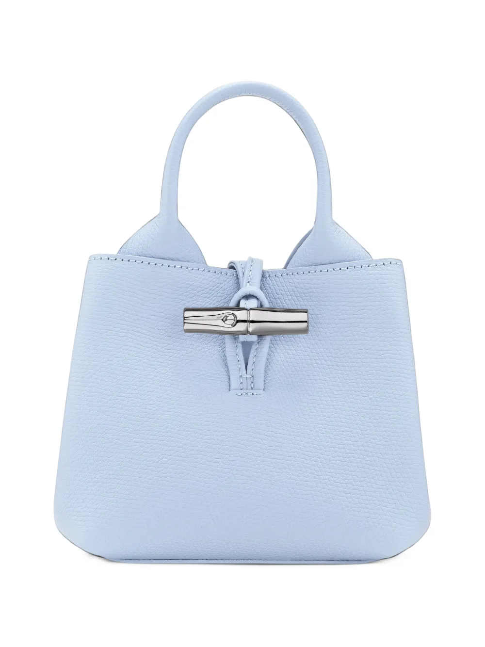 Longchamp Le Roseau grote shopper Blauw
