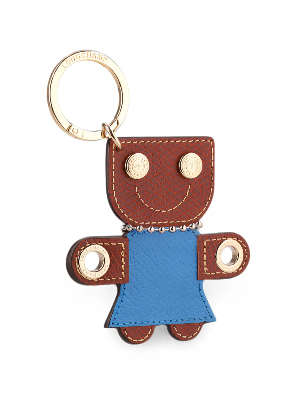  Longchamp épure Keyring - Marrón 