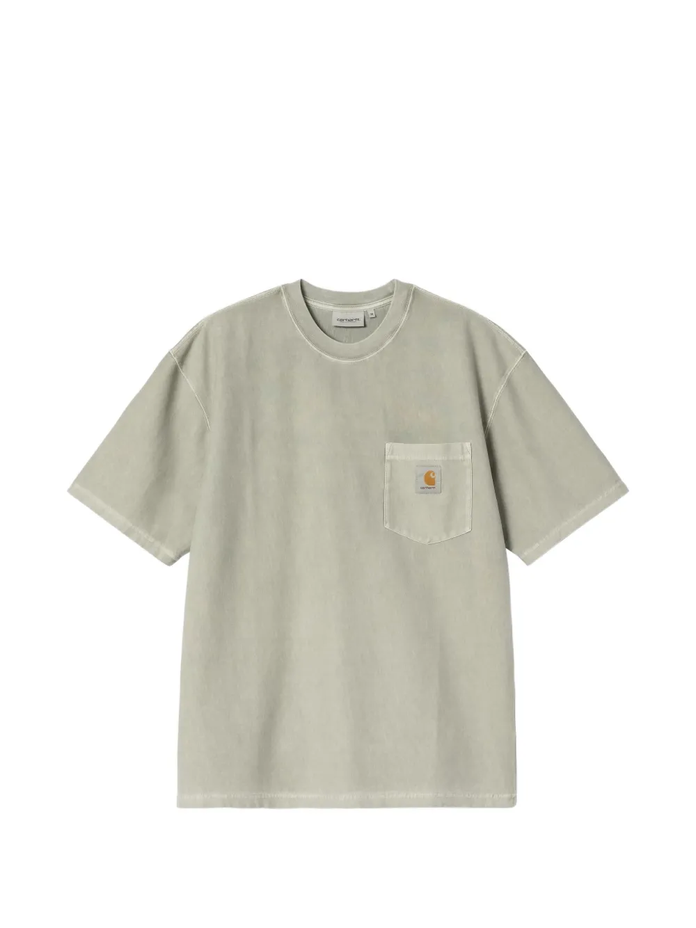 Carhartt WIP Ruimvallend T-shirt met zak Grijs