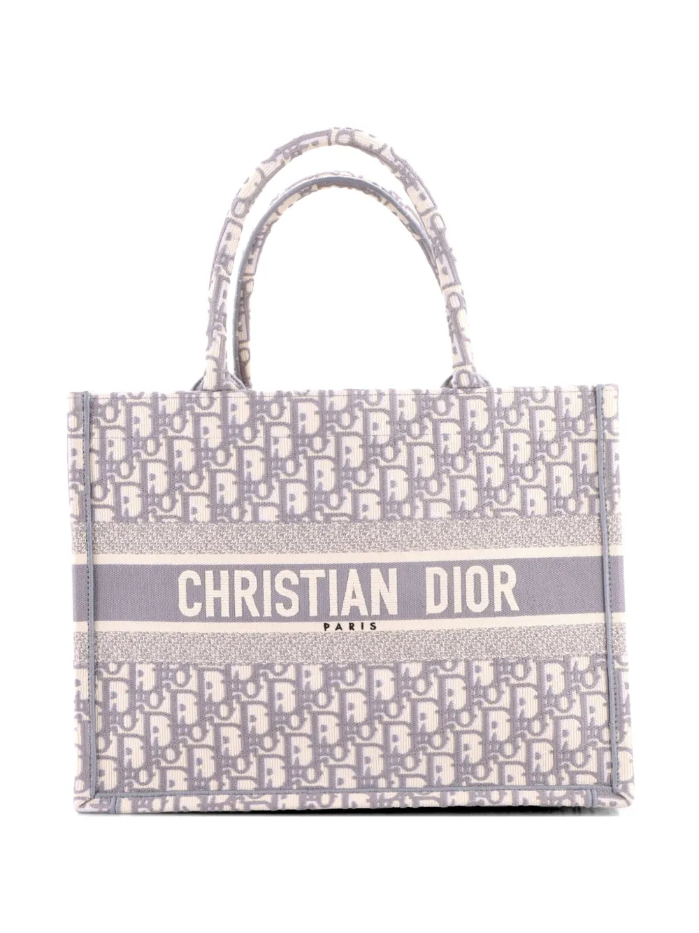 Christian Dior Pre-Owned Book Oblique Canvas Medium tote bag - Grey