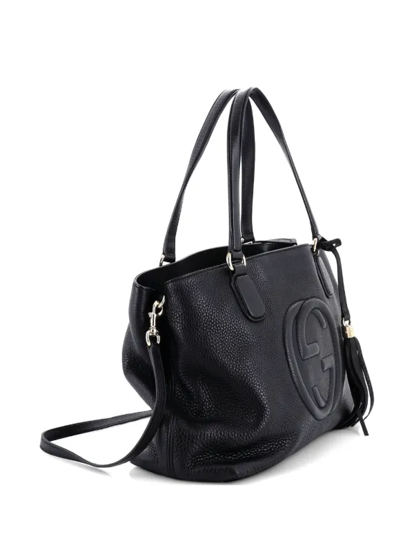 Gucci Pre-Owned ソーホー ワーキング レザー ミディアム トートバッグ 