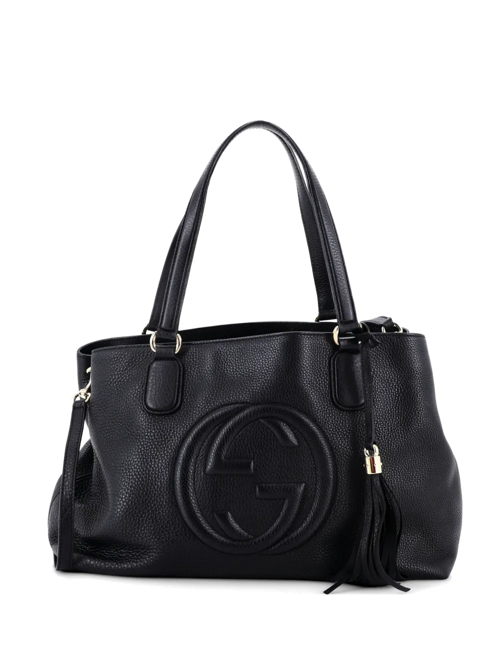 Gucci Pre-Owned Soho Working Leather Medium tote bag - Nero