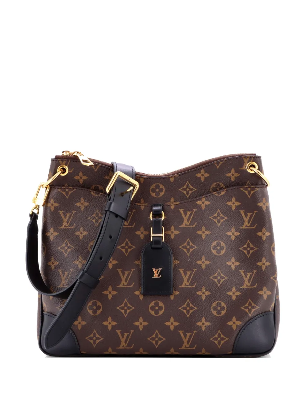 Louis Vuitton Pre-Owned Odeon NM Handtasche Monogram Canvas-Umhängetasche - Braun