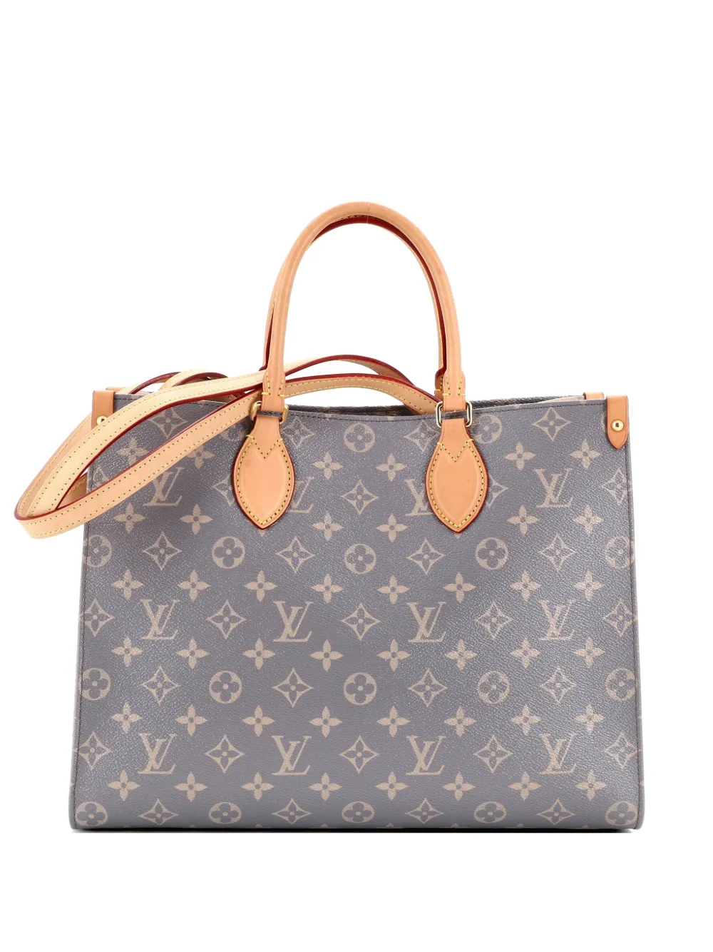 Louis Vuitton Pre-Owned OnTheGo Trianon Grey Monogram Canvas MM tote bag - Grigio