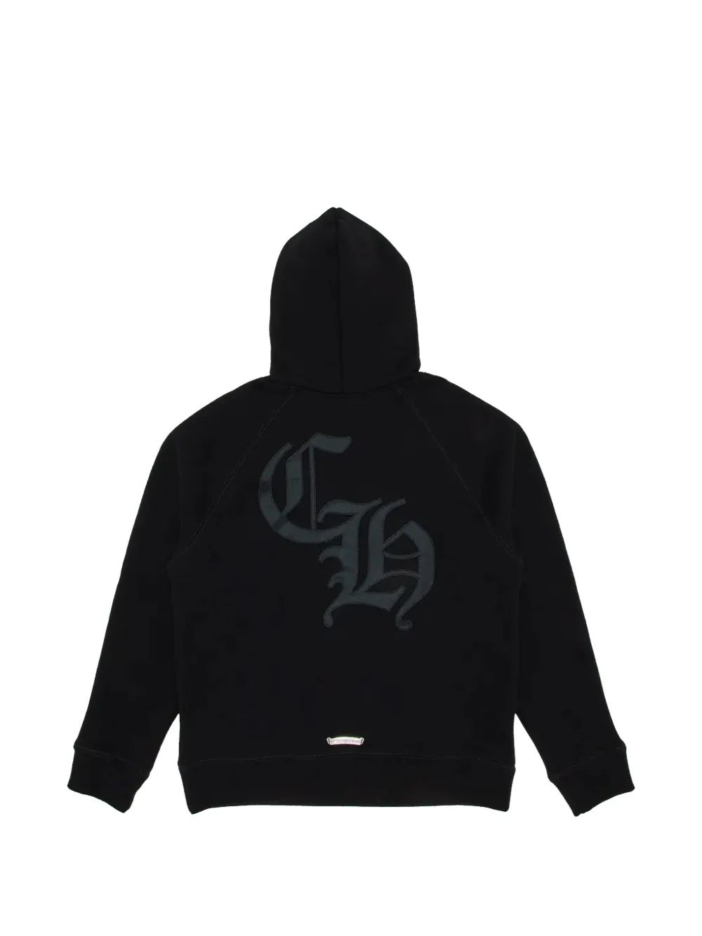 Chrome Hearts Hoodie met geborduurd logo Zwart