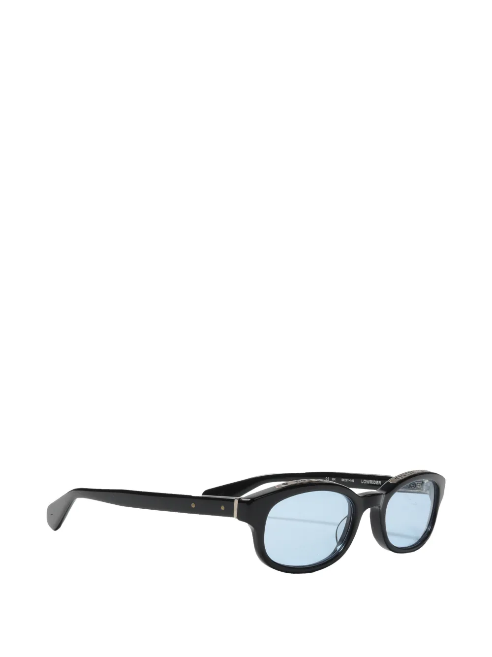 CHROME HEARTS クロムハーツ LOWRIDER オーバルフレーム サングラス ブラック Chrome Hearts Lowrider オーバルフレーム サングラス | ブラック