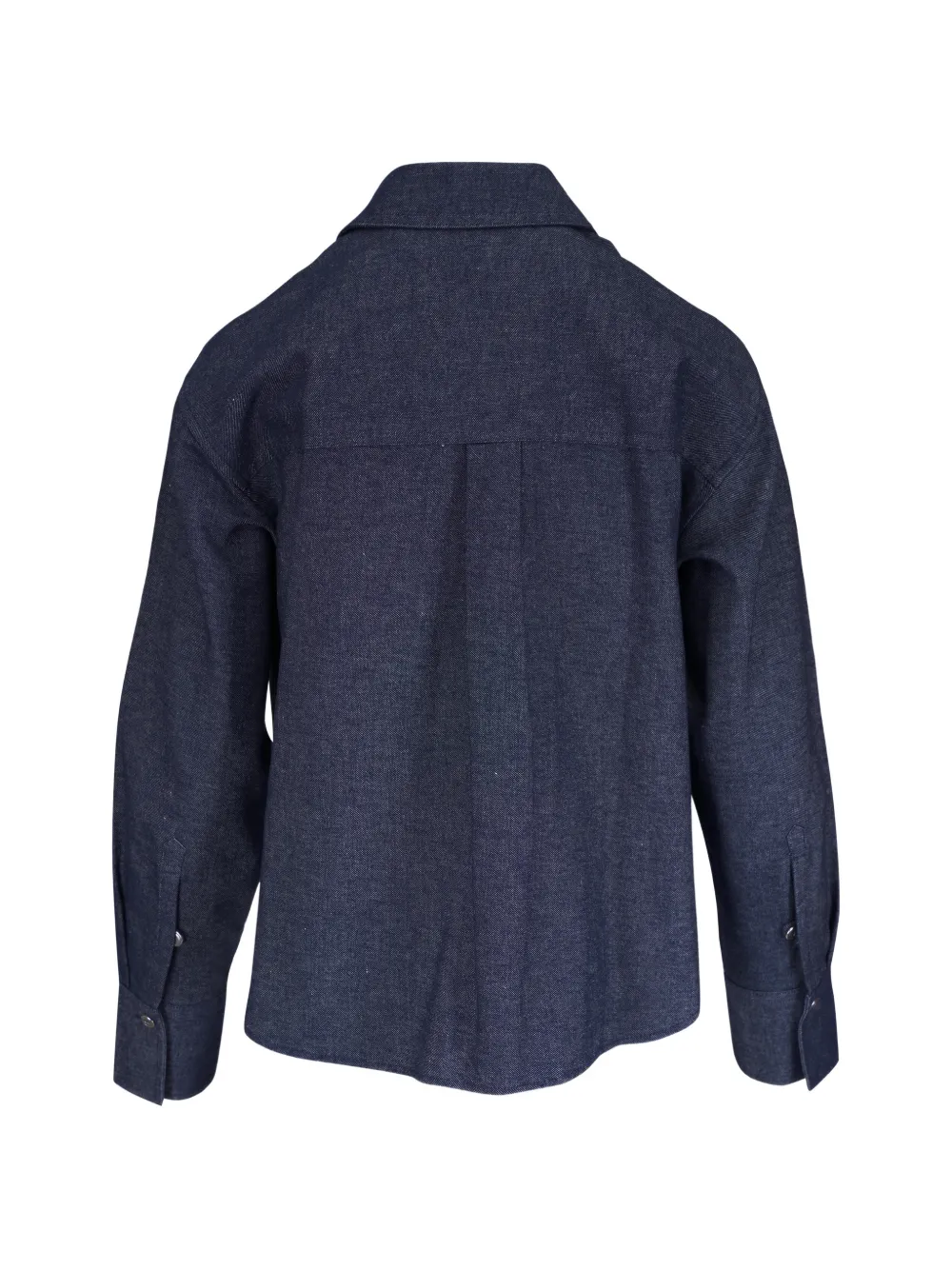 Vince Blouse met borstzak Blauw