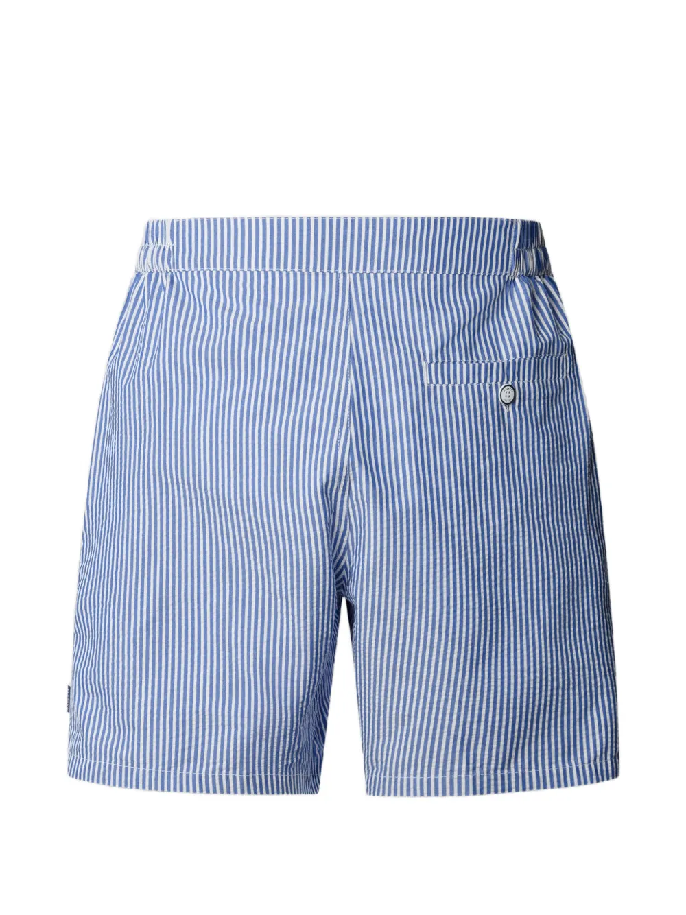 Hackett London Gestreepte shorts Blauw